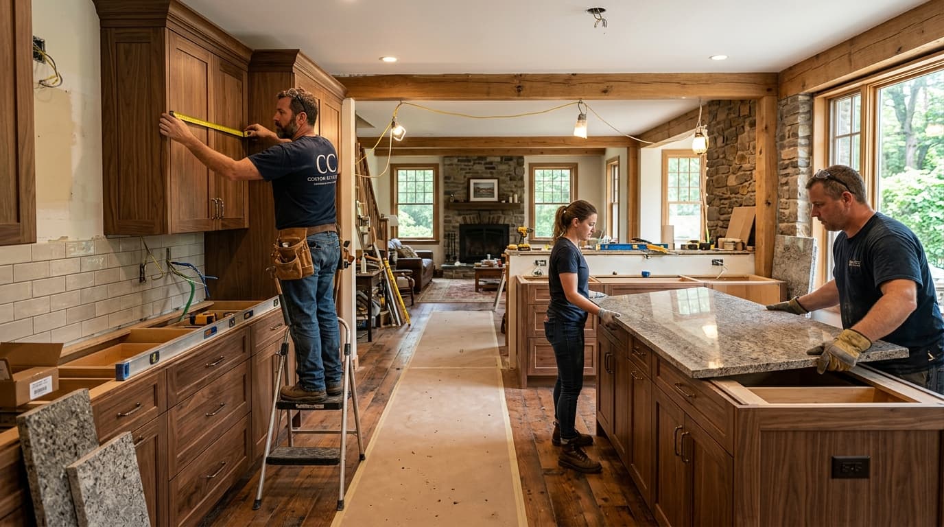 Kitchen remodeling in Chester County PA - Harlan Custom Contracting